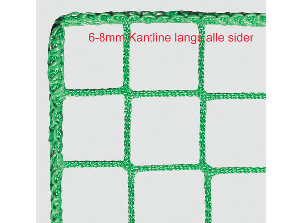 11'er nett fotballmål D: 0,8/2,0m Grønt 60mm